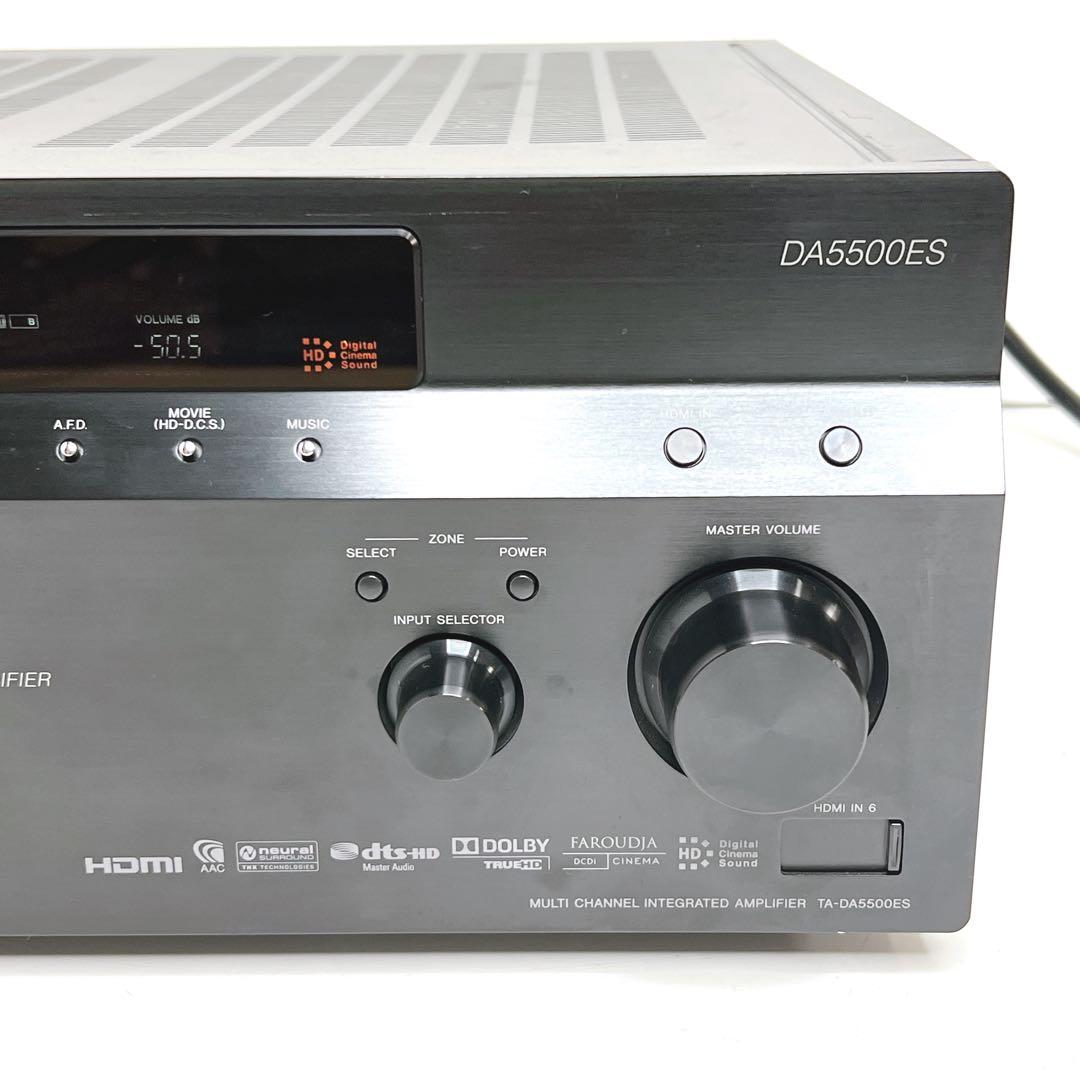 【極美品・動作品】 SONY TA-DA5500ES AVアンプ　リモコン付き