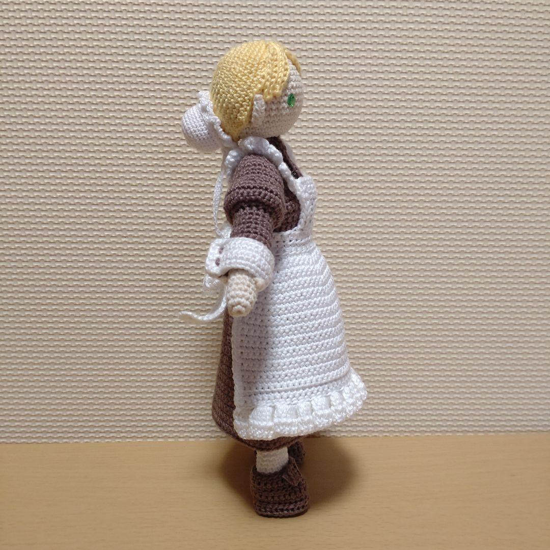 メイド服の女の子 きせかえあみぐるみ人形 ハンドメイド セット
