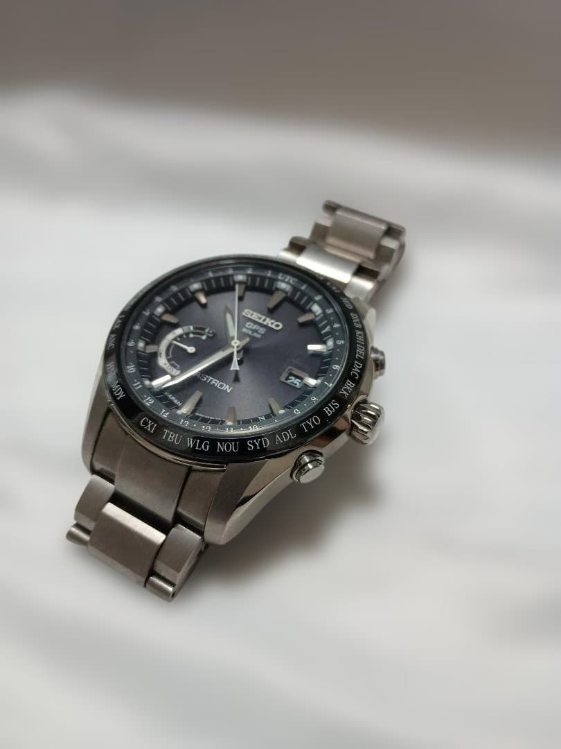 セイコー SEIKO ASTRON/アストロン ソーラーGPS チタン