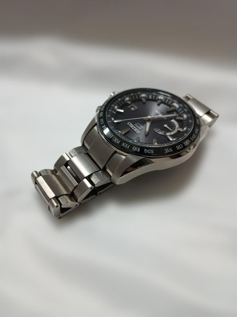 セイコー SEIKO ASTRON/アストロン ソーラーGPS チタン