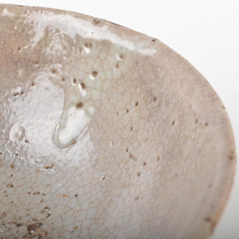 朝鮮美術　李朝　青井戸　堅手茶碗　時代箱　花押あり　V　R6787