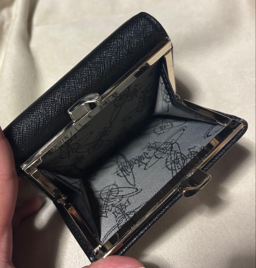 Vivienne Westwood 三つ折り財布　ブラック