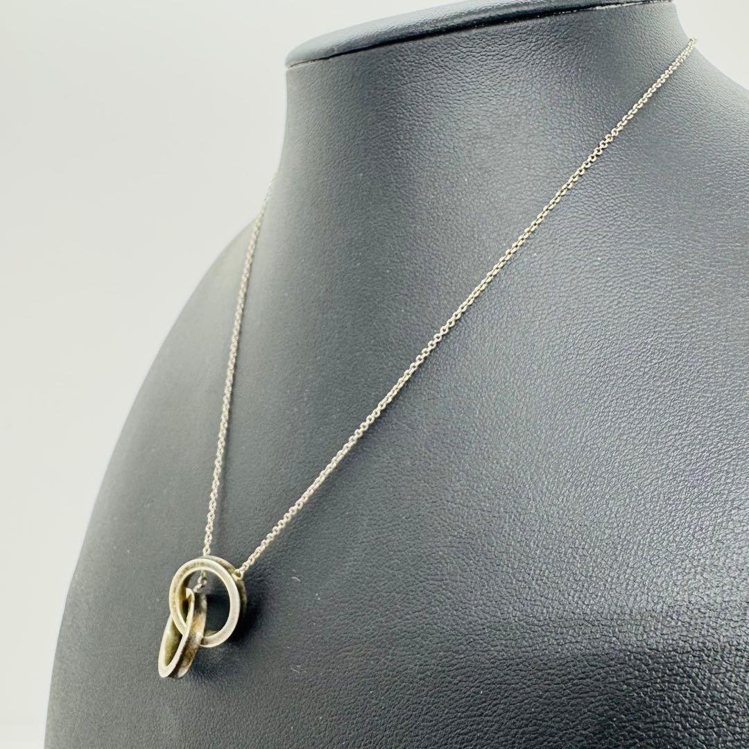 ✨Tiffany✨ティファニー✨ダブルリング✨シルバー925✨ネックレス✨