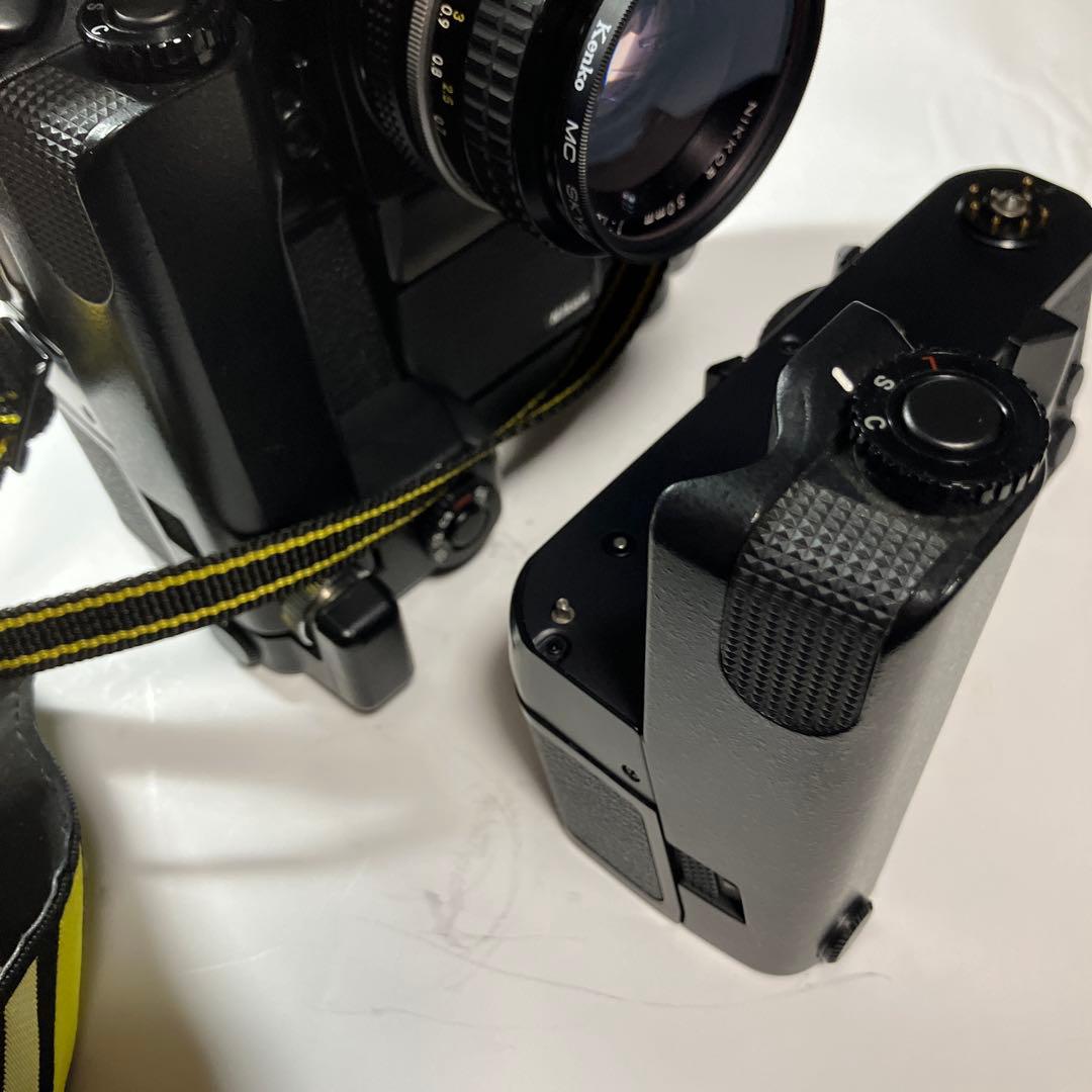 Nikon F3P+MD4(2台+MK1 +MR3+プロストAi50mmF1.8