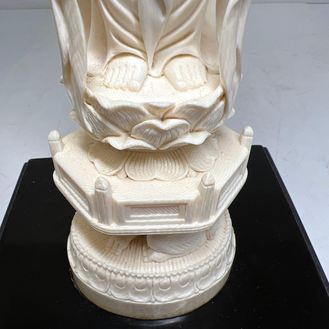 古龍在銘　聖観音像　631g トエトサ　東な7-1221☆2F