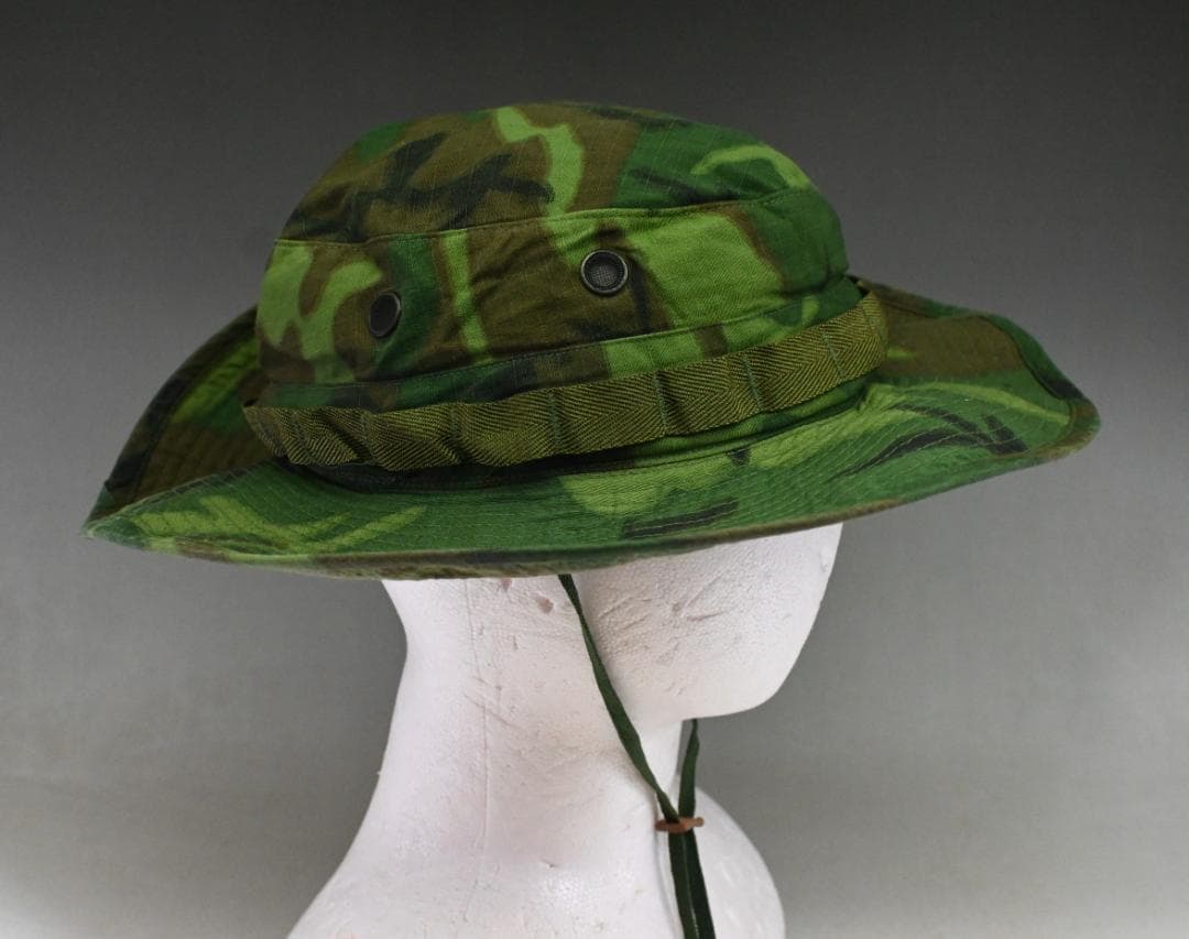 希少品 実物 米軍ブーニーハット ERDL サイズ 7-3/8 US ナム戦