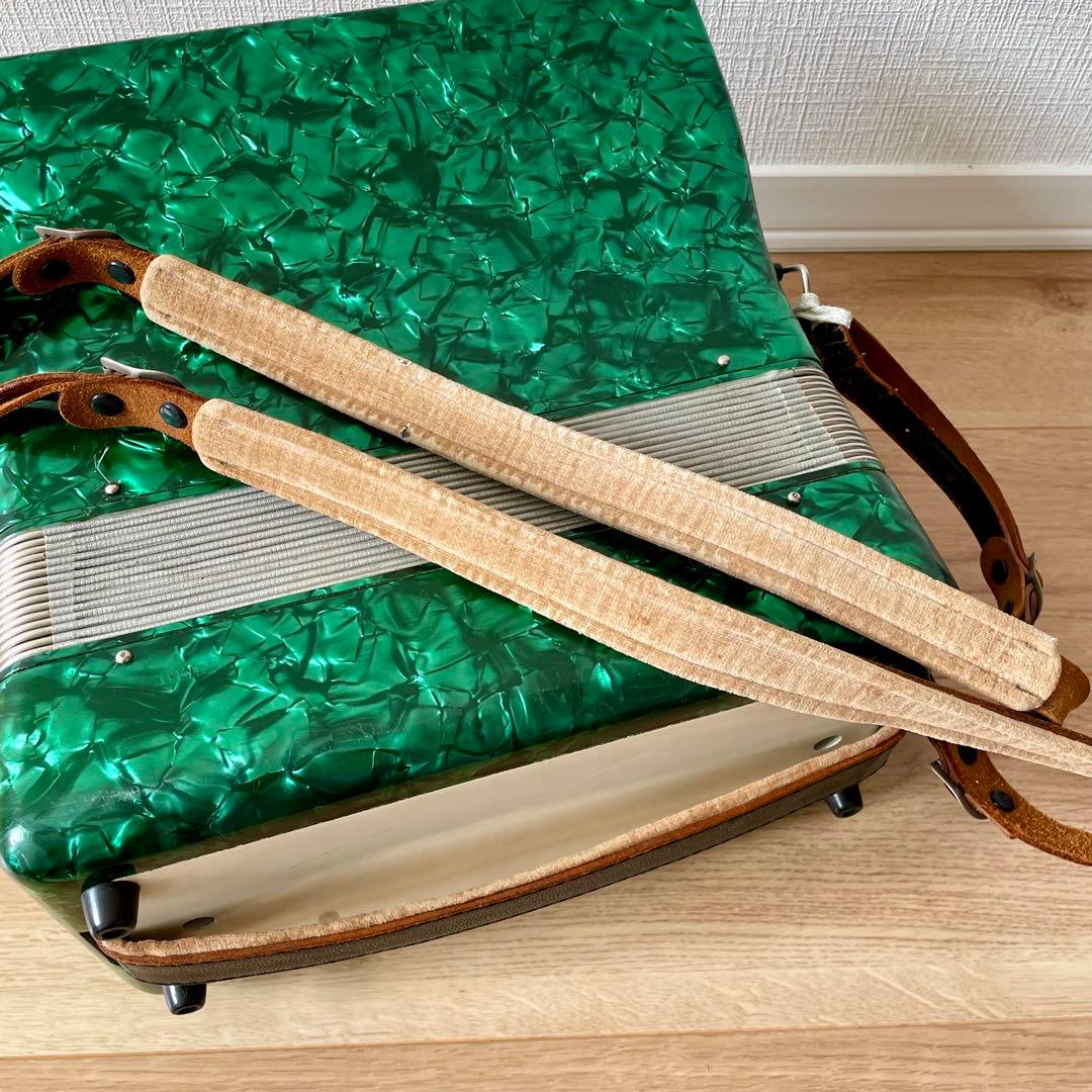 【希少・廃盤】YAMAHA ヤマハ アコーディオン ALTO 25 グリーン