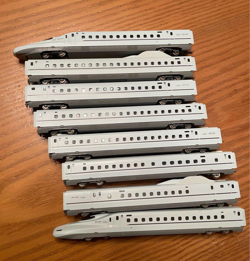 【ジャンク品】 TOMIX 山陽•九州新幹線 N700系 8両セット 箱無し