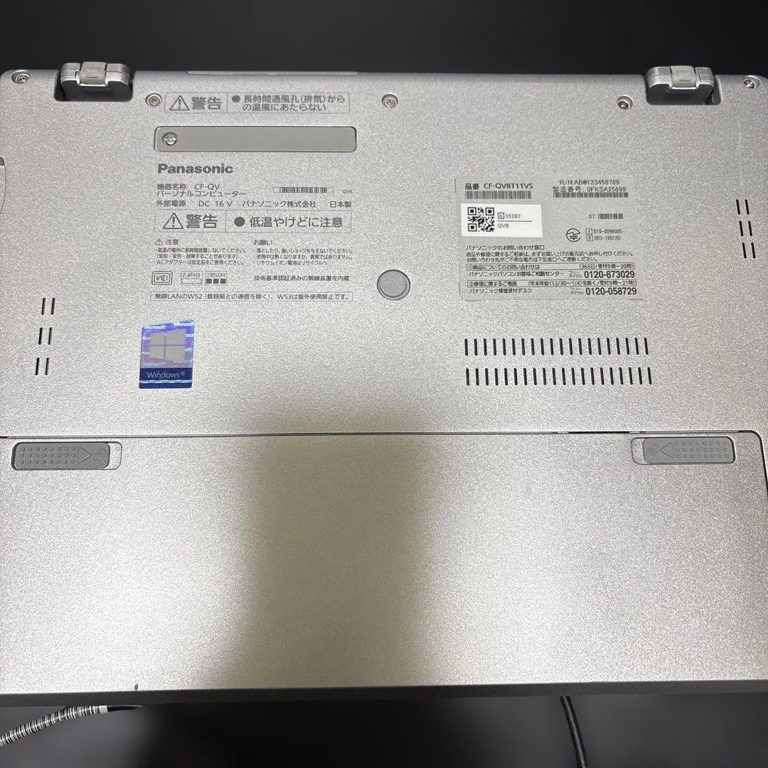 パナソニック Let's note CF-QV8 2in1モデル 12.0インチ