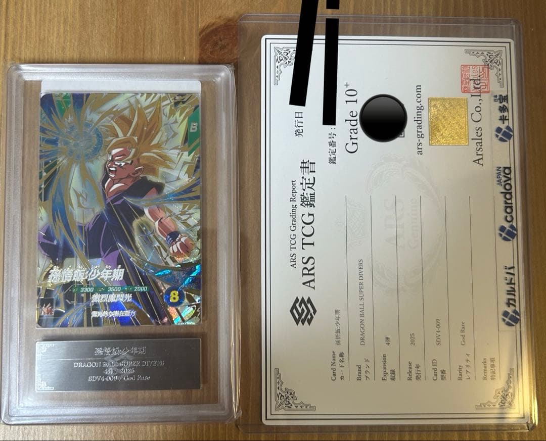 ars10+ ドラゴンボール ダイバーズ SDV4-009 孫悟飯：少年期