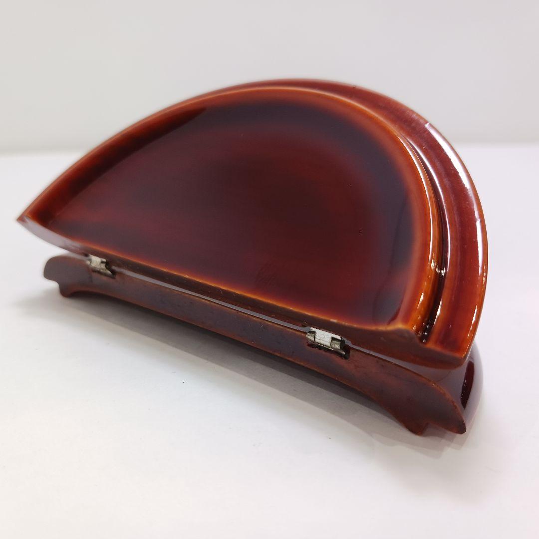 Y2782-4 茶道具 助田宗明 老松茶入 共箱　BBB