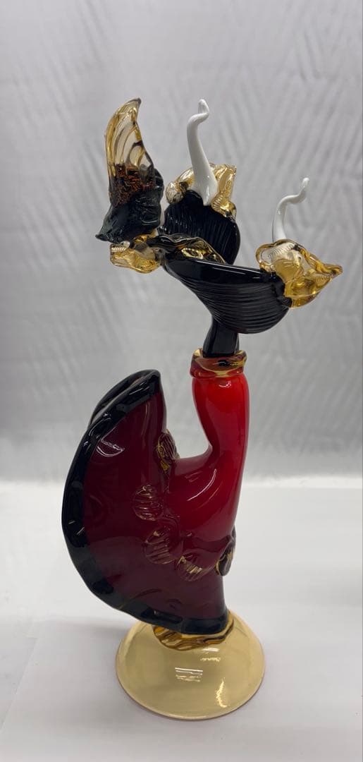 ベネチアンガラス　人形　フラメンコダンサー 置物　工芸品　硝子細工