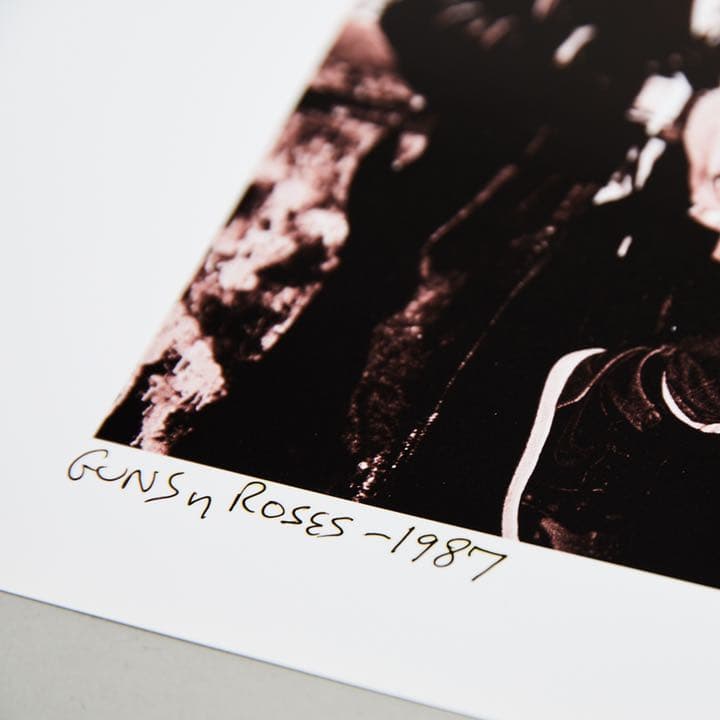 guns n' roses オリジナルプリント  生写真