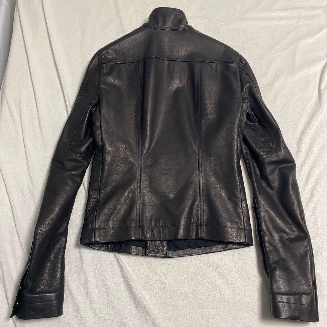 Rick Owens leather rider’s jacket