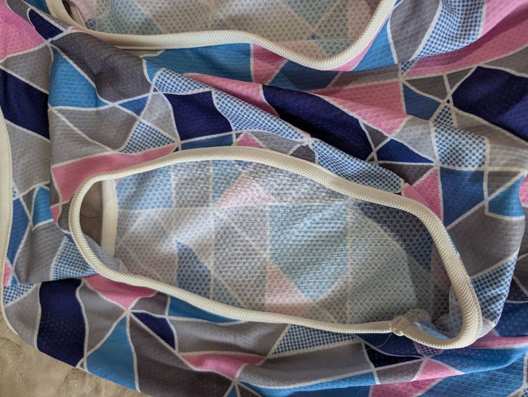 ALPHAICON 幾何学模様 メッシュ犬服 1XL サマークーリングタンク