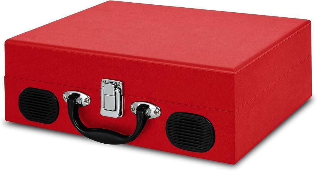 【M2429-118-85】 ポータブルレコードプレーヤー　スーツケース型