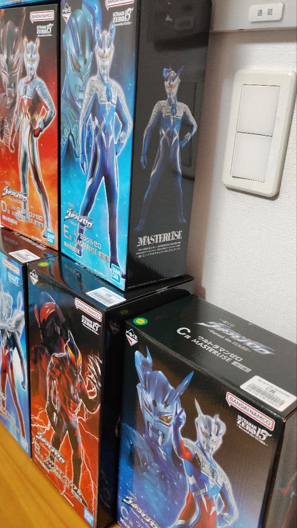 一番くじ ウルトラマンゼロ　ABCDEF 6種セット