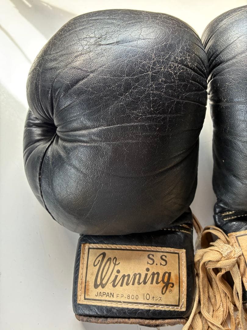 Winning ウイニング　ボクシンググローブ　ビンテージ　井上尚弥　昭和