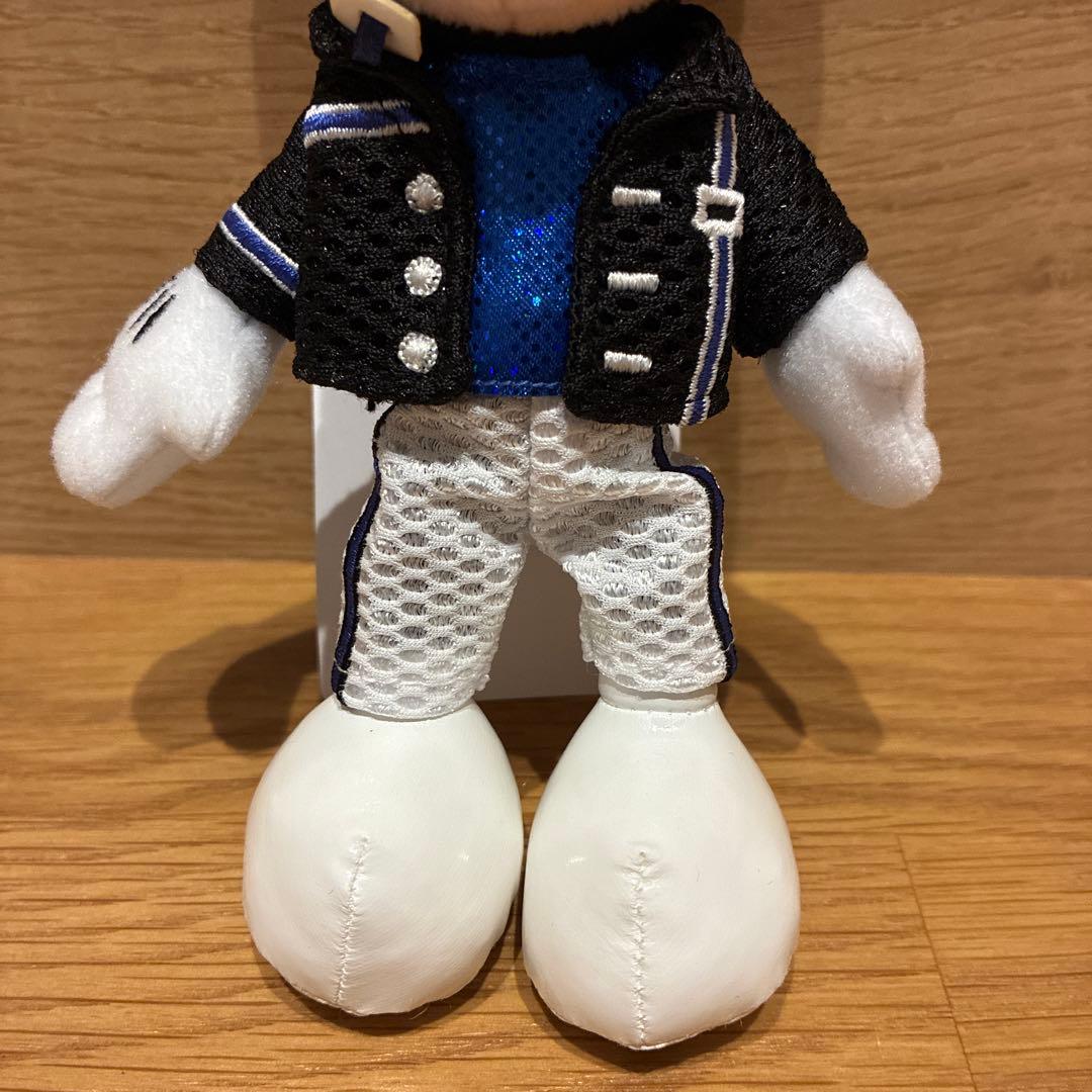 タグ付 未使用　クラブマウスビート ミッキーマウス ぬいぐるみバッジ CMB