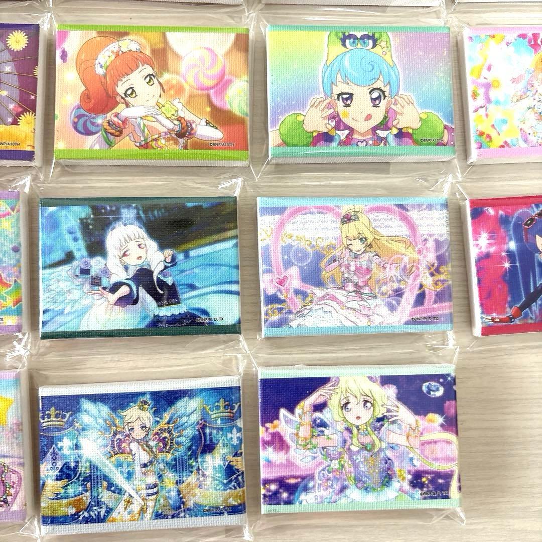アイカツ グッズ 引退 まとめ売り 缶バッジ ポストカード キャンバスボード