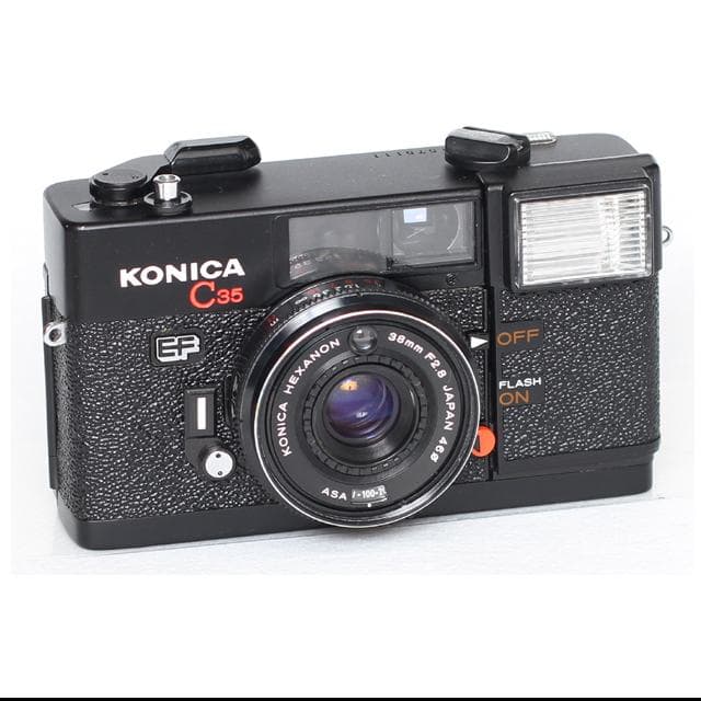 498 KONICA コニカ C35EF ピッカリコニカ 分解整備済の完動美品