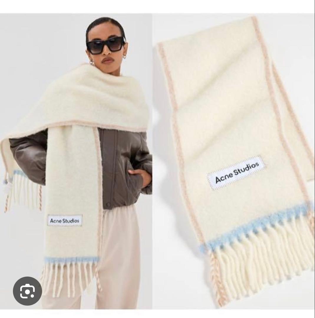 Acne Studios ウールモヘアスカーフ