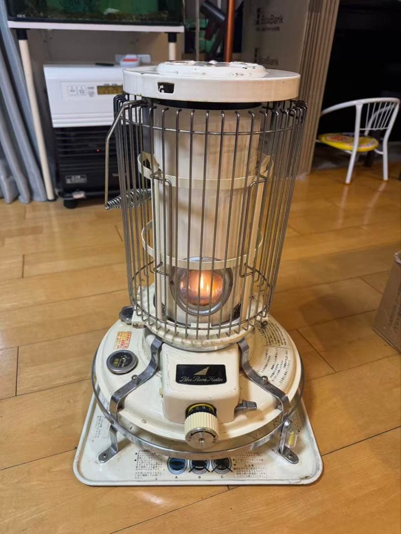 アラジンストーブ　39型　チムニーガード付き