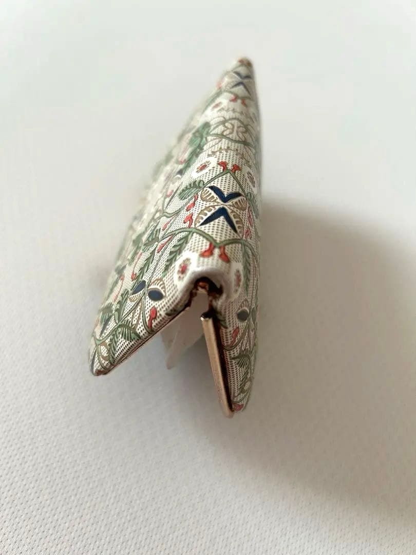 Natalie Lete ナタリーレテ 文庫屋大関 がま口財布 花 フラワー