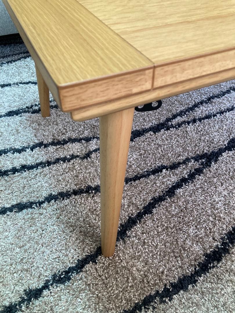 高さ変えれる リビングこたつ テーブル