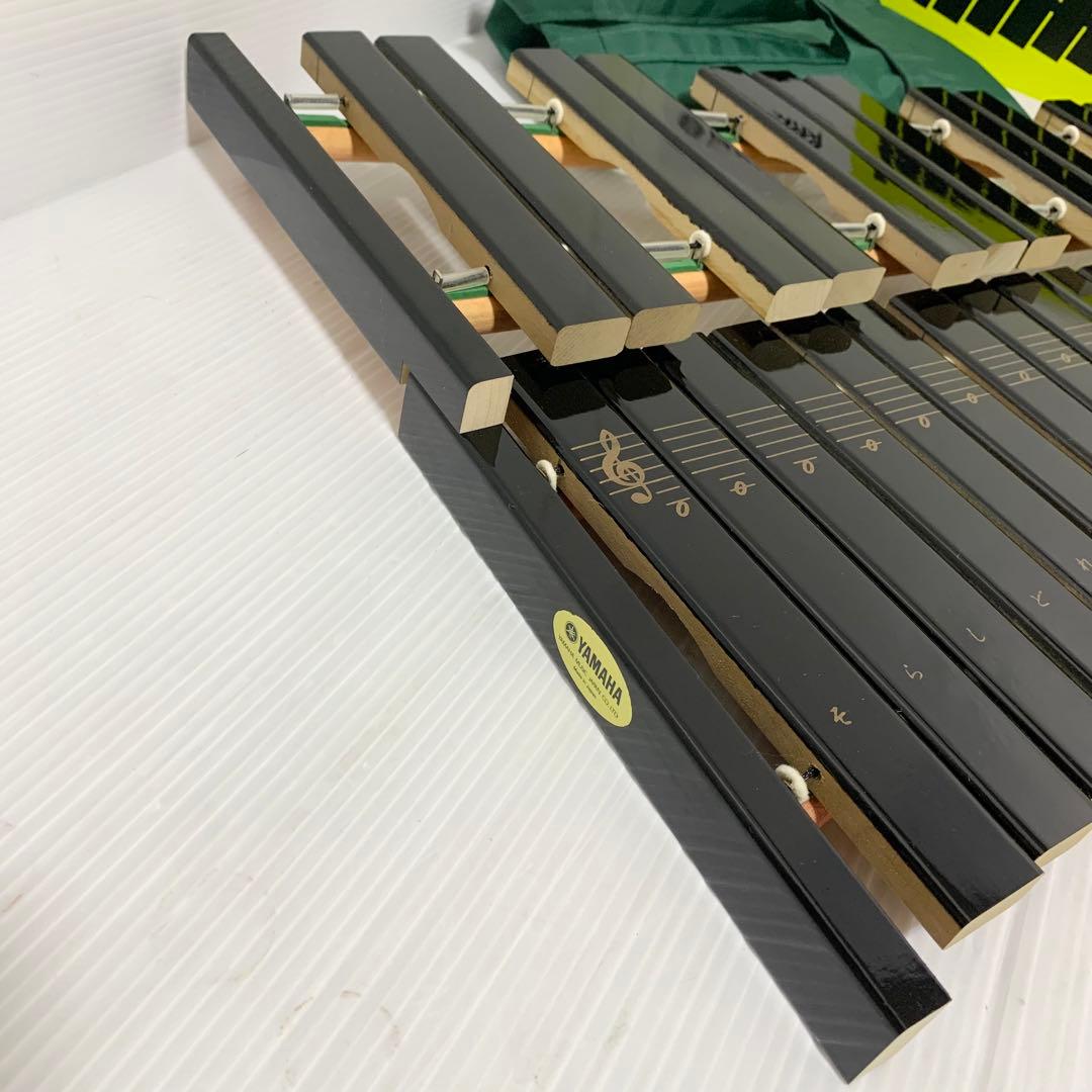 美品 木琴 YAMAHA 打楽器 ヤマハ卓上木琴 NO.185 ソフトケース付き