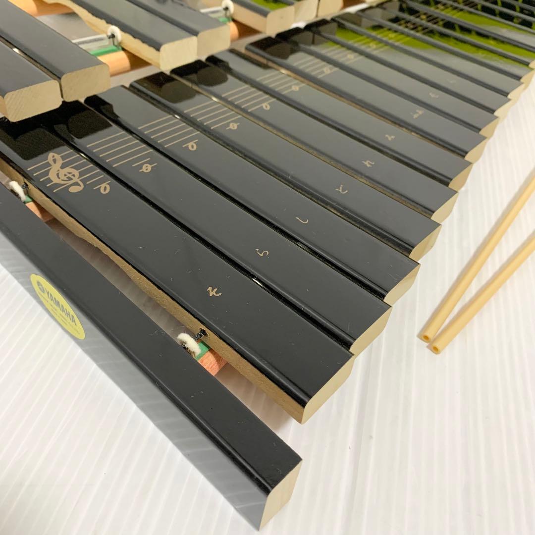 美品 木琴 YAMAHA 打楽器 ヤマハ卓上木琴 NO.185 ソフトケース付き