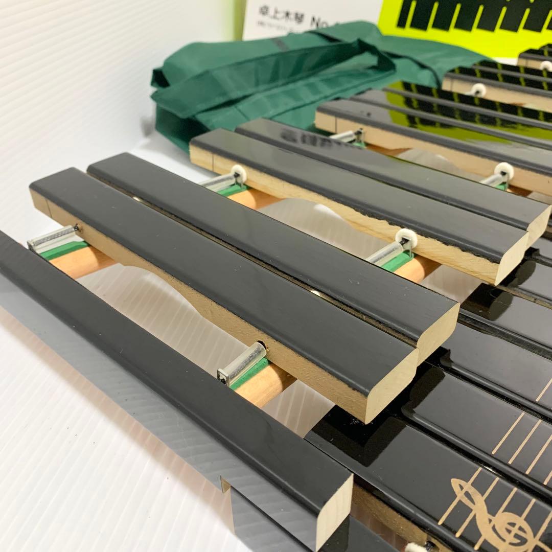 美品 木琴 YAMAHA 打楽器 ヤマハ卓上木琴 NO.185 ソフトケース付き