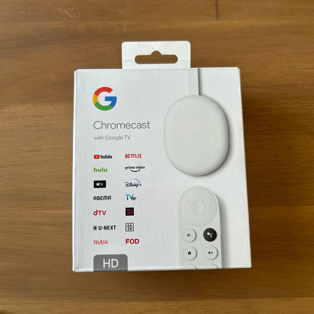 〈未使用品〉Chromecast with Google TV