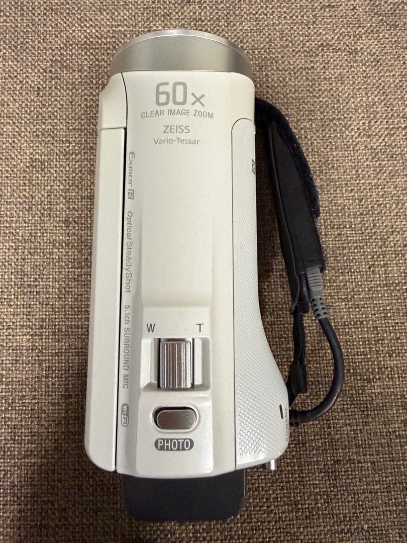 ハンディカム　HDR-CX485 ホワイト　Wi-Fi対応