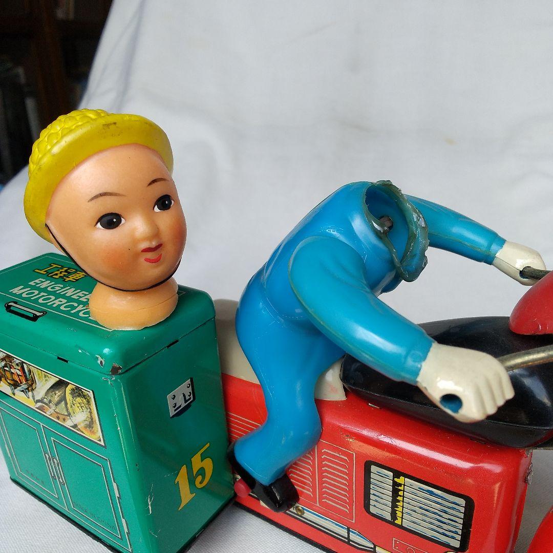 中国製 ビンテージ ブリキ バイク オートバイ レトロ アンティーク