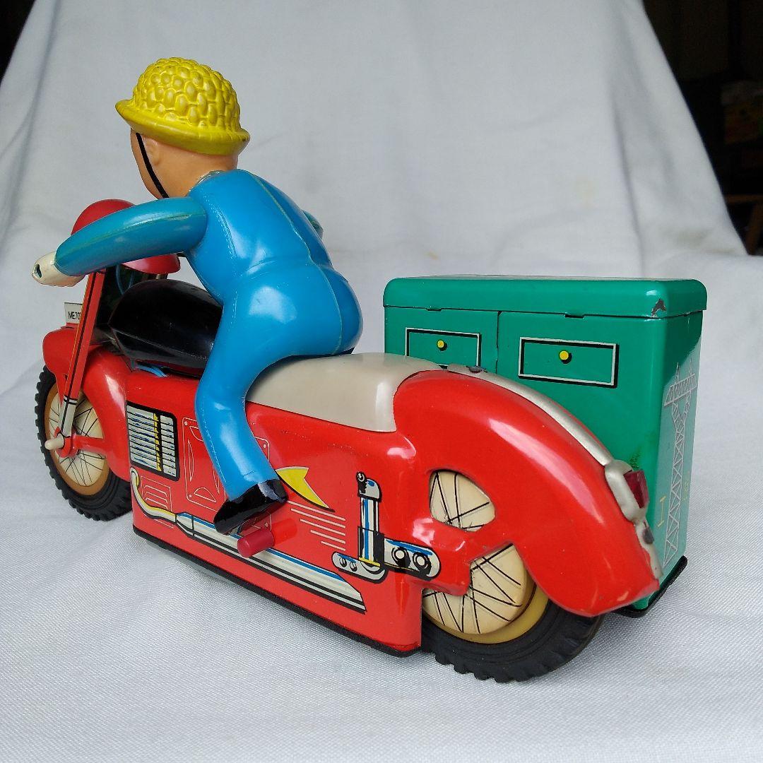 中国製 ビンテージ ブリキ バイク オートバイ レトロ アンティーク
