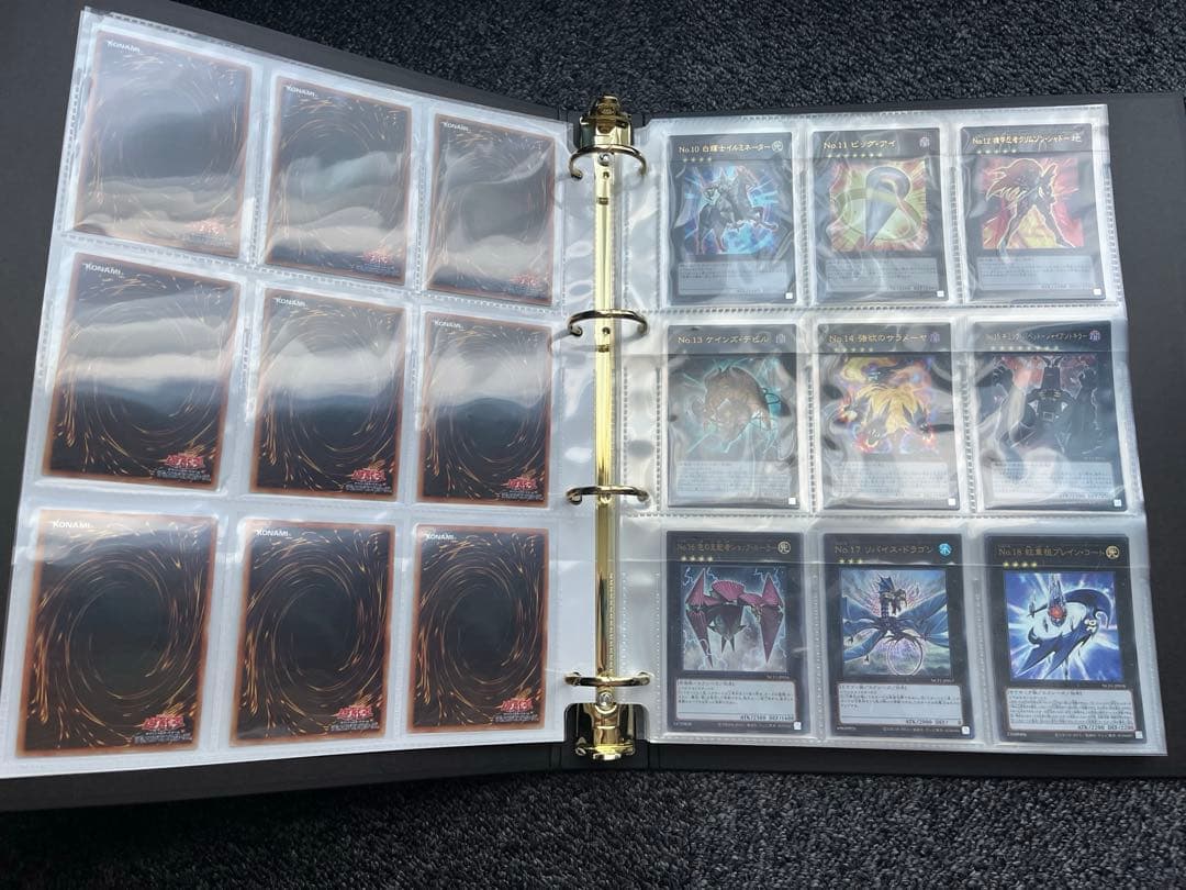 遊戯王　ナンバーズ コンプリートファイル カード・皇の鍵　欠品無し