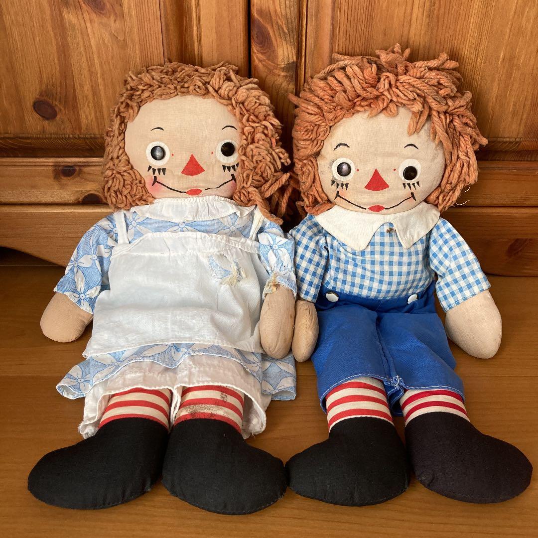 希少　めちゃくちゃ可愛いアンとアンディのペアドール　ジョジーン社製　レアです