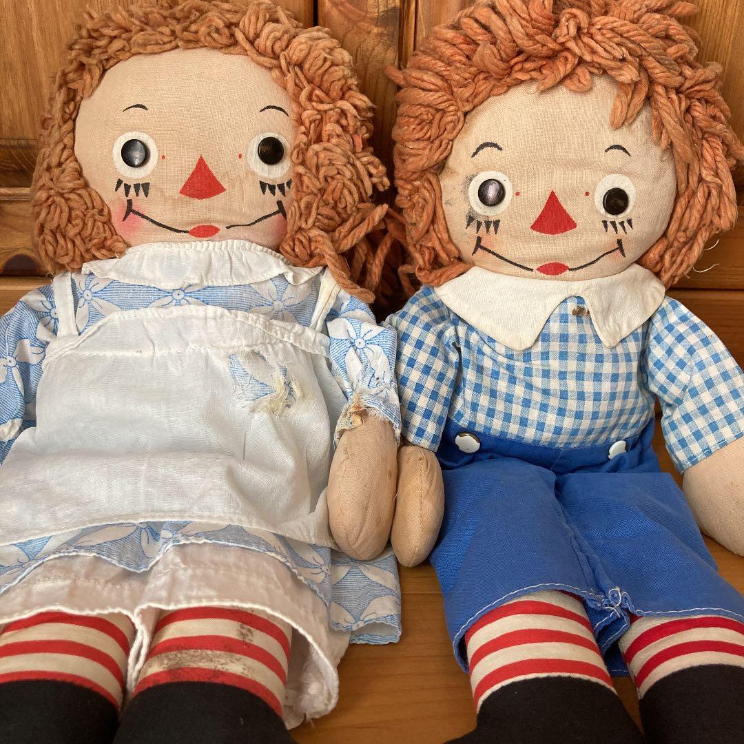希少　めちゃくちゃ可愛いアンとアンディのペアドール　ジョジーン社製　レアです
