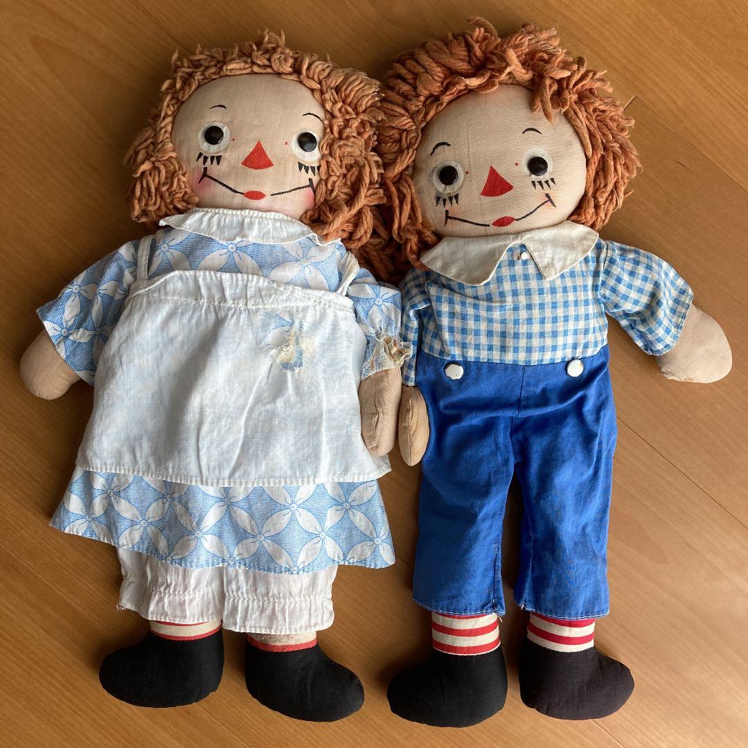 希少　めちゃくちゃ可愛いアンとアンディのペアドール　ジョジーン社製　レアです