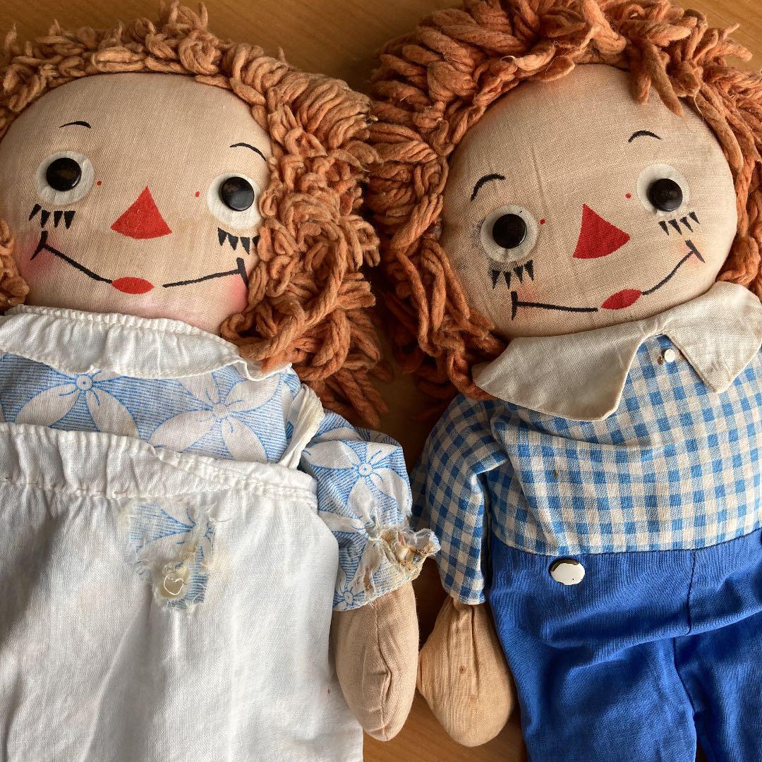 希少　めちゃくちゃ可愛いアンとアンディのペアドール　ジョジーン社製　レアです