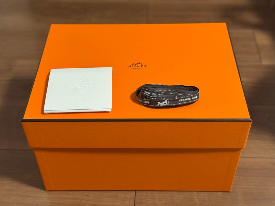 エルメス　空箱　ピコタン PM　HERMES リボン　冊子　付き