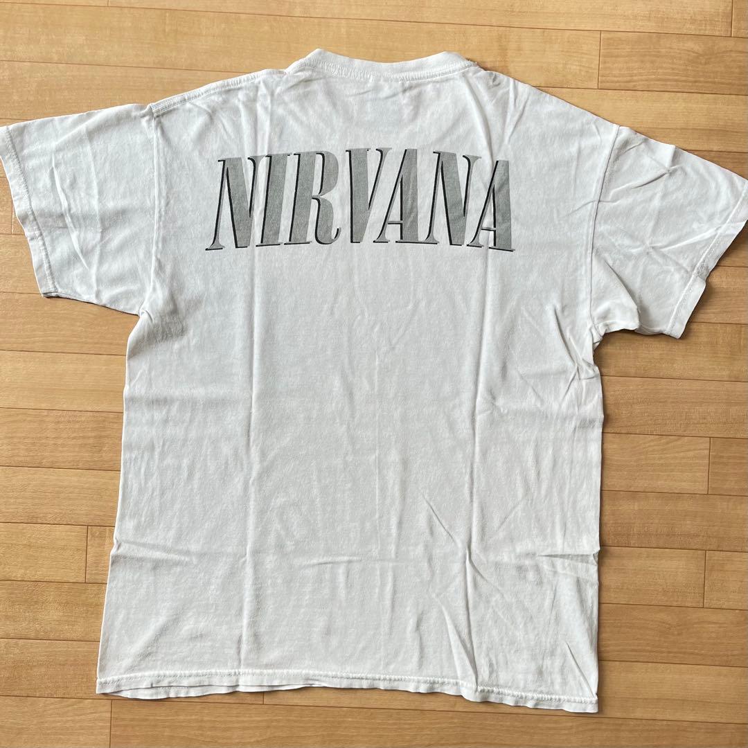 NIRVANA 1996年 復刻 ヴィンテージ グループフォト Tシャツ M