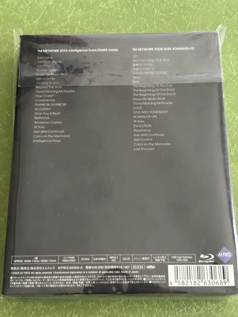 TM NETWORK 2Blu-Ray シリアル無し