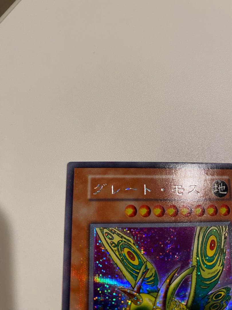 遊戯王　完美品級　グレート・モス　初期　シークレット