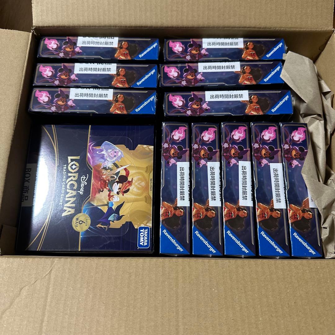 Disney ロルカナ 物語のはじまり 新品未開封　シュリンク付 15BOX