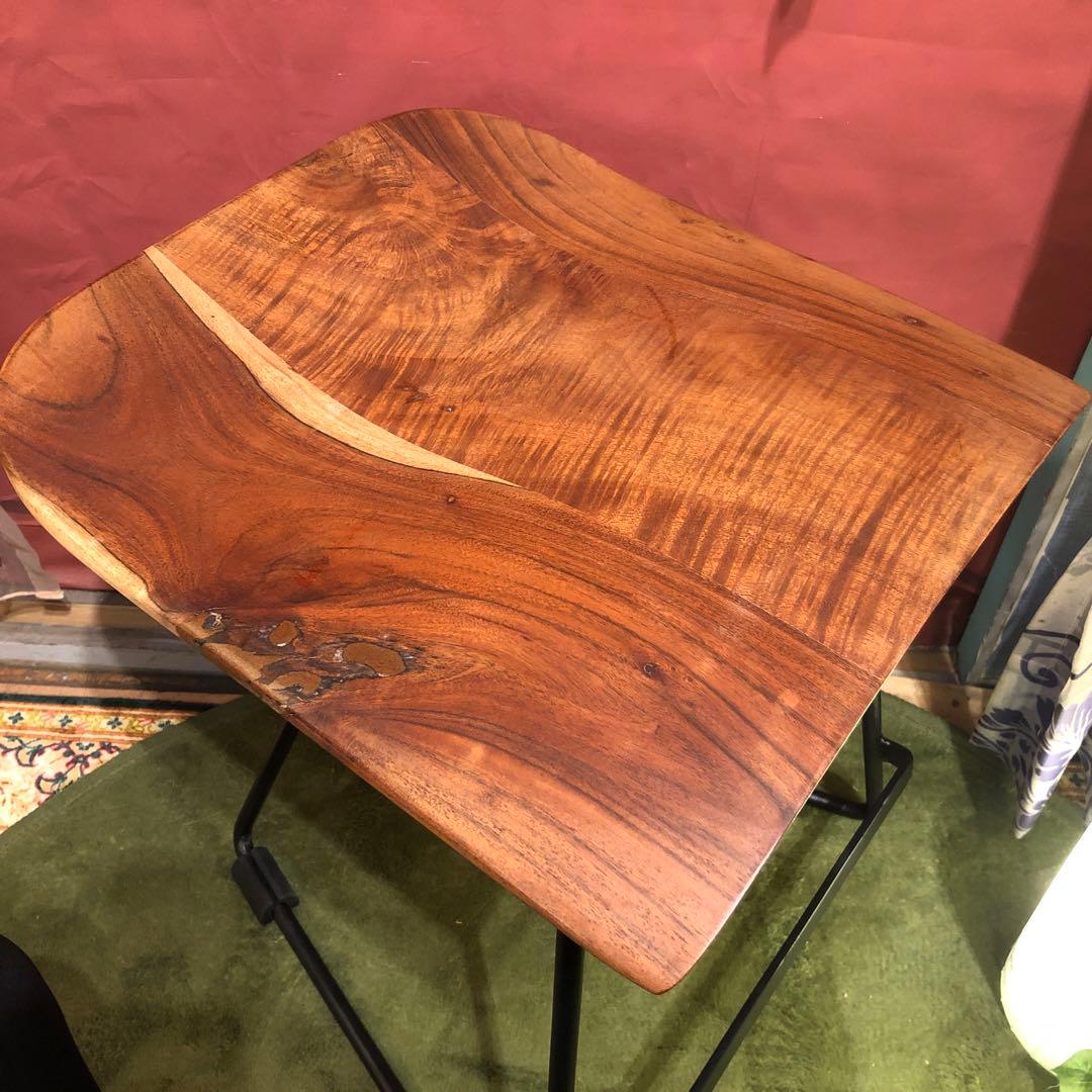 インダストリアル系　アカシアソリッド鉄脚　MASARAスタイル