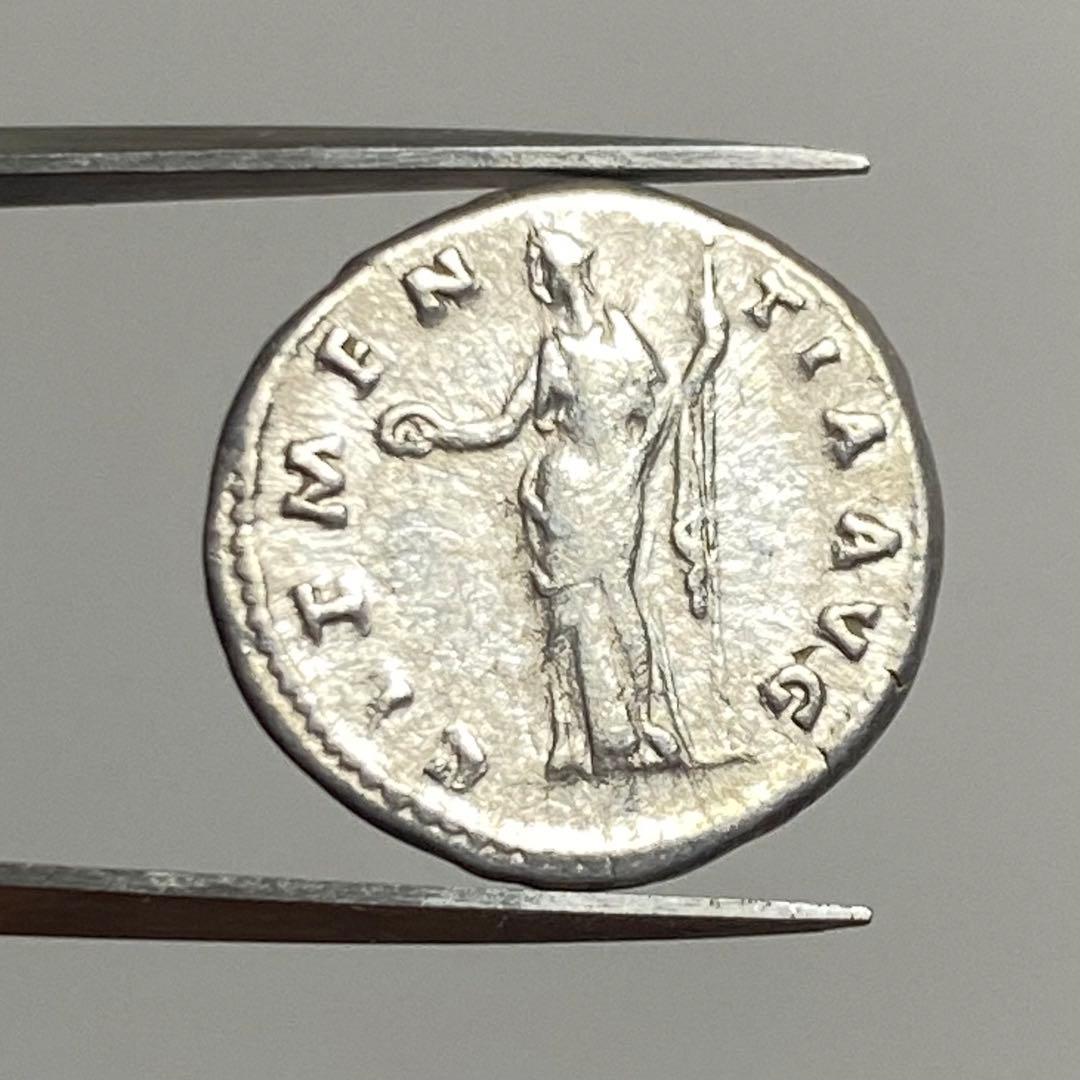 ローマ帝国 アントニヌス・ピウス デナリウス銀貨