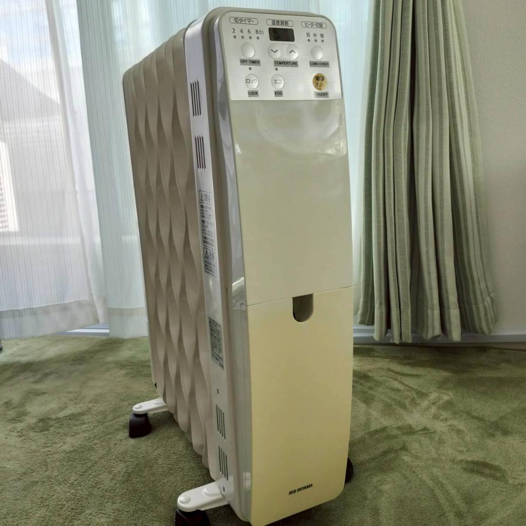 IRIS OHYAMA IWH-1210M-W オイルヒーター 【匿名配送】