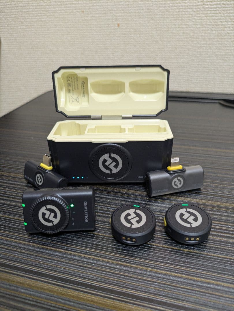 美品 HOLLYLAND LARK M2 セット ワイヤレスマイク